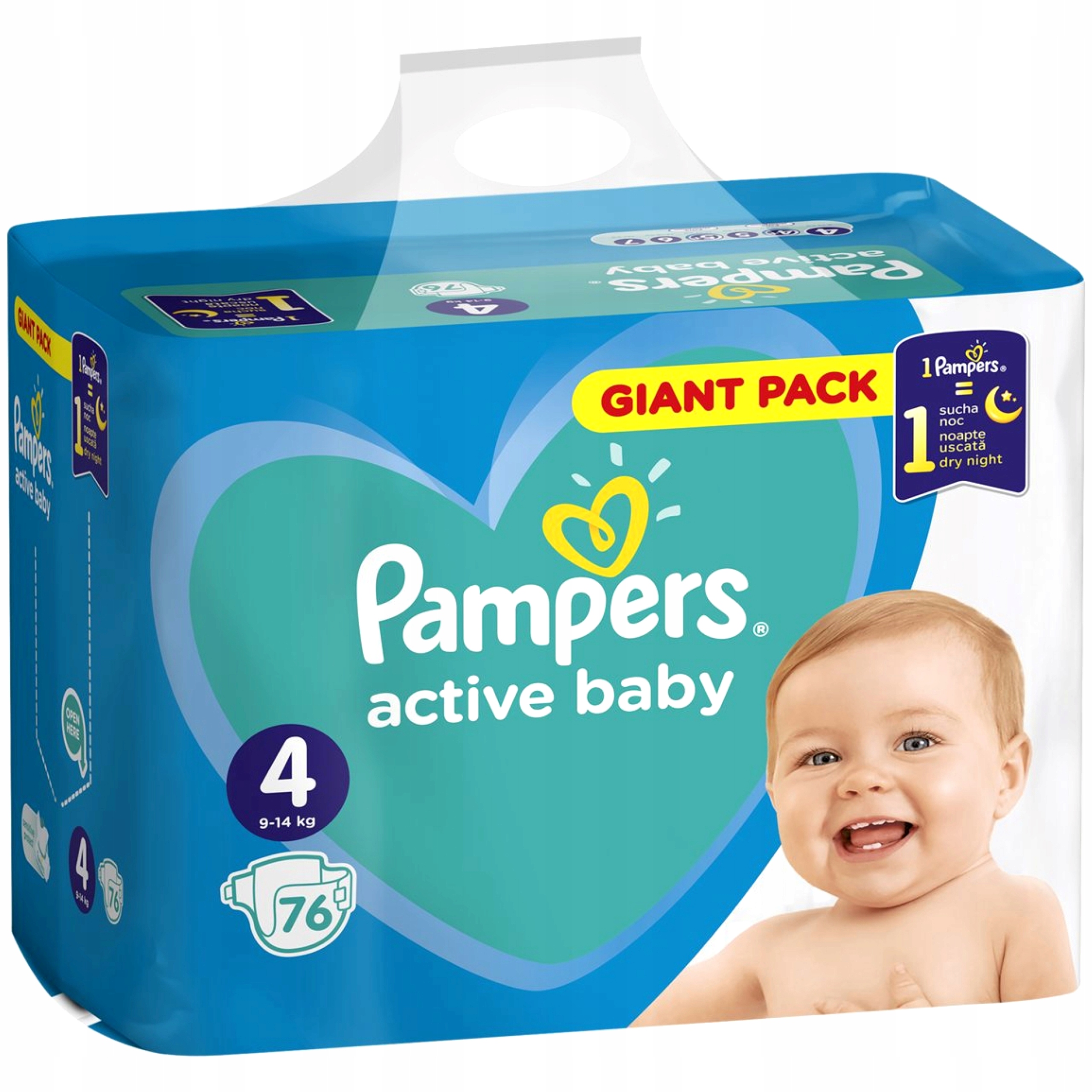 pampers 4 cena