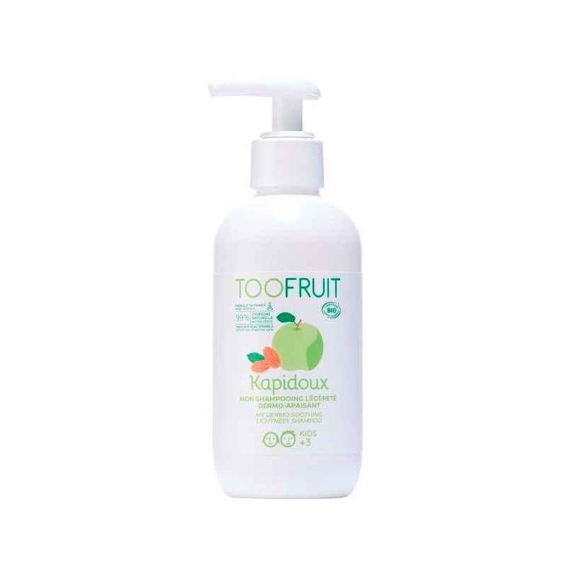 toofruit szampon dermo-kojący dla dzieci ananas i kokos 200ml skłąd