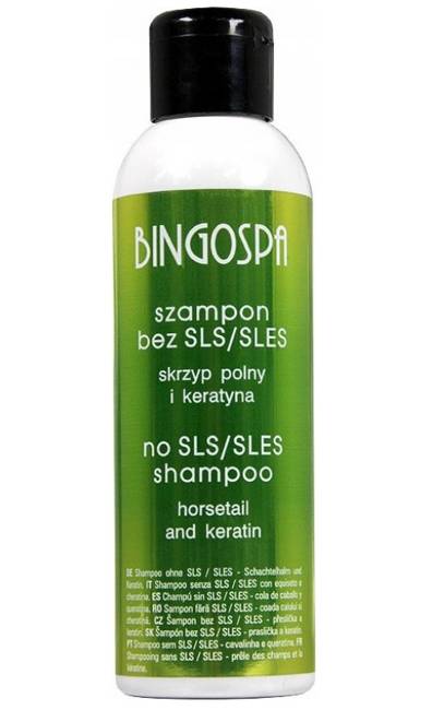 bingospa szampon z olejkiem arganowym 100ml skład