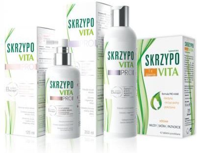 skrzypovita serum i szampon zestaw do wlosow normalnych