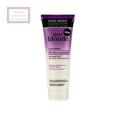 john frieda szampon sheer blonde colour renew opinie