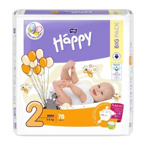 pampers happy 2 78szt