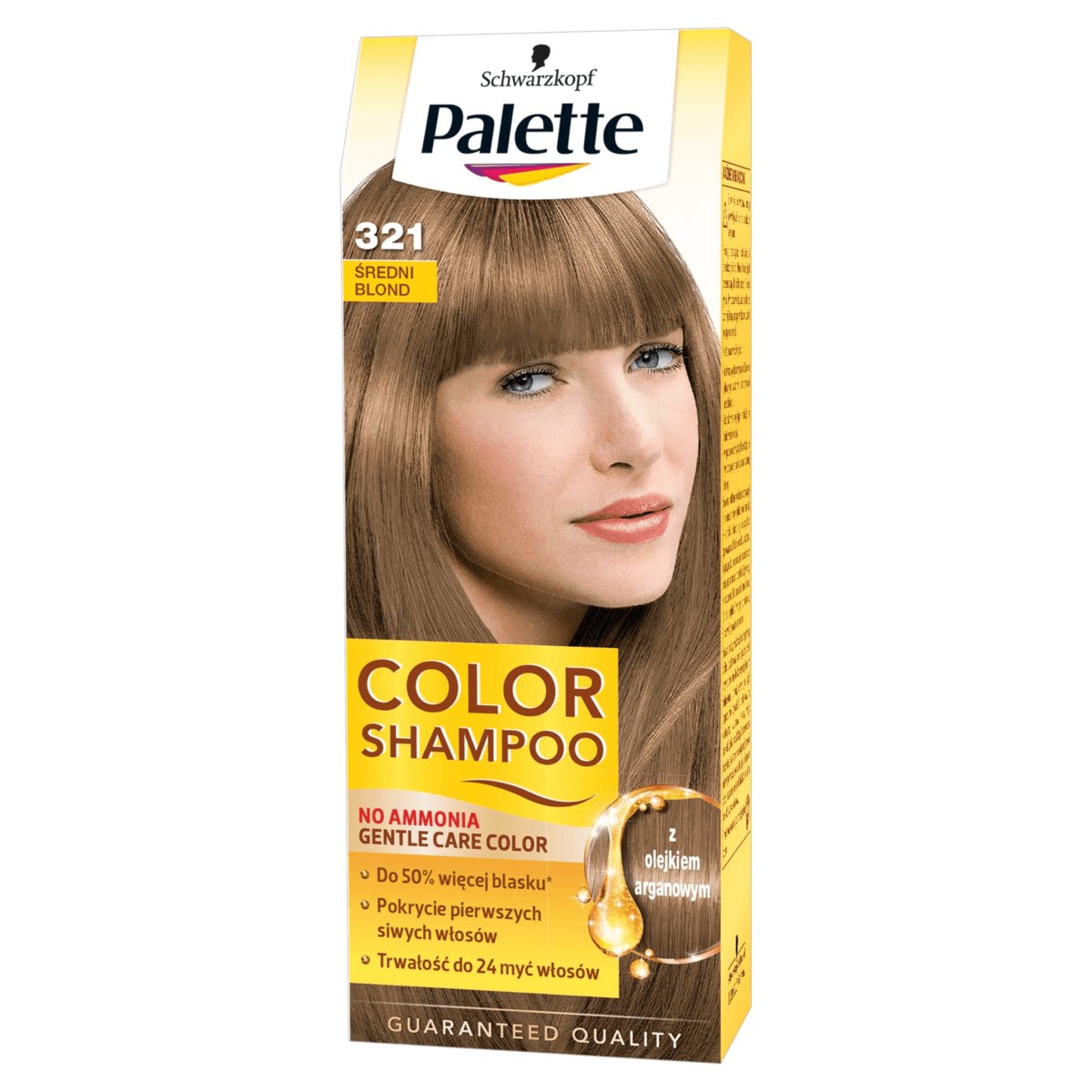 szampon koloryzujący palette złoty blond