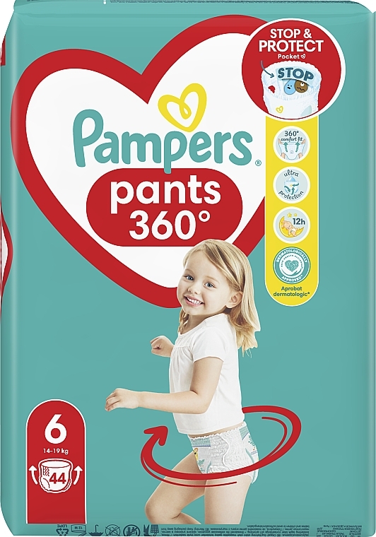 pampers wypadl wklad