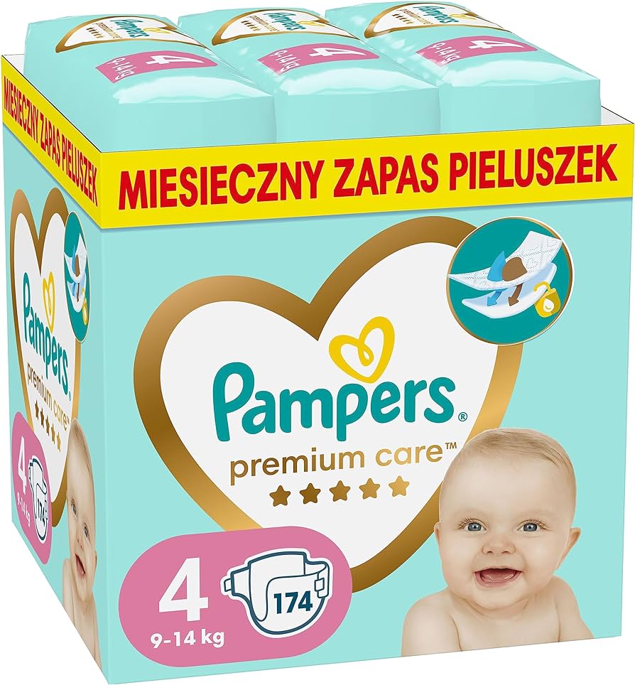 pieluchy pampers do wieku