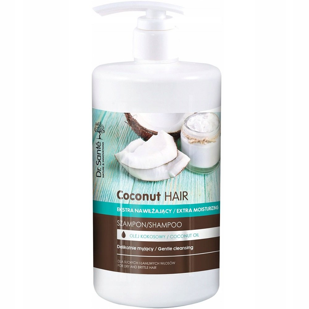 dr sante coconut hair ekstra nawilżający szampon do włosów 250ml