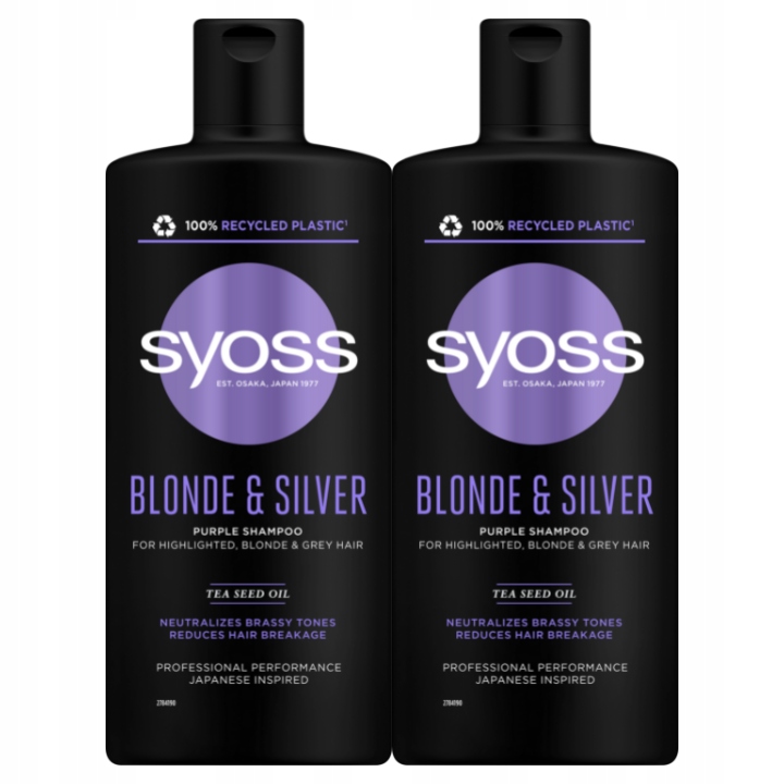 szampon do włosów blond silver