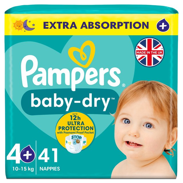 pampers active baby dry 4 plus