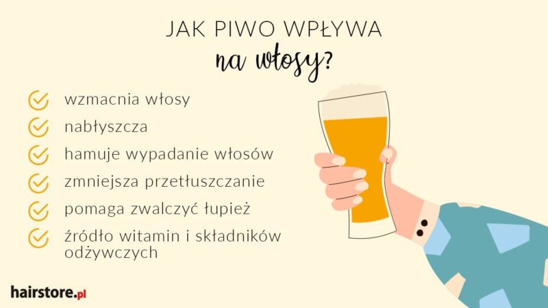 szampon na łupież jajko i piwo