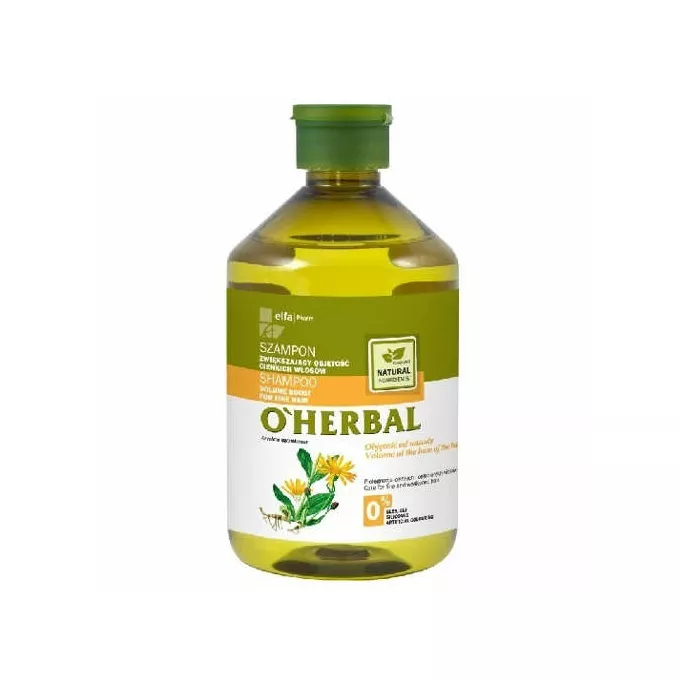 elfa oherbal szampon zwiększający objetość cienkich włosów 500ml sklad