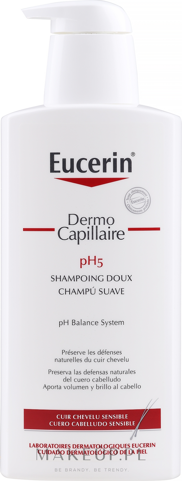 eucerin dermocapillaire szampon przeciw tłustemu łupieżowi anti-dandruff shampoo