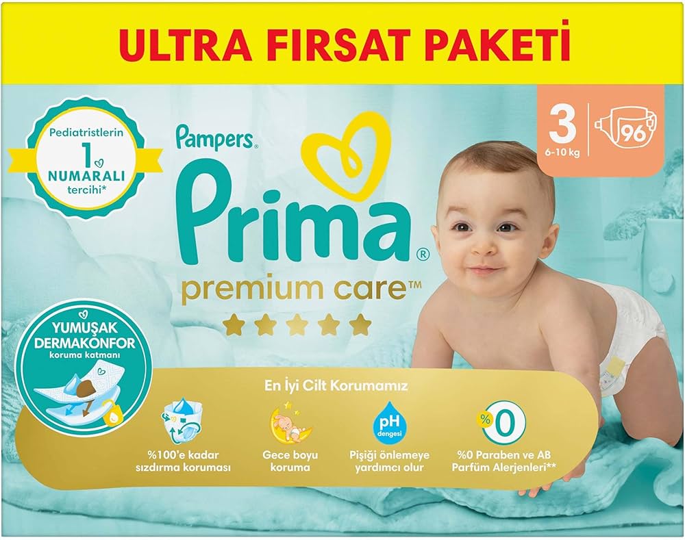 pampers peemium care 3