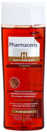 pharmaceris h-hair and scalp h-keratineum szampon wzmacniający włosy słabe