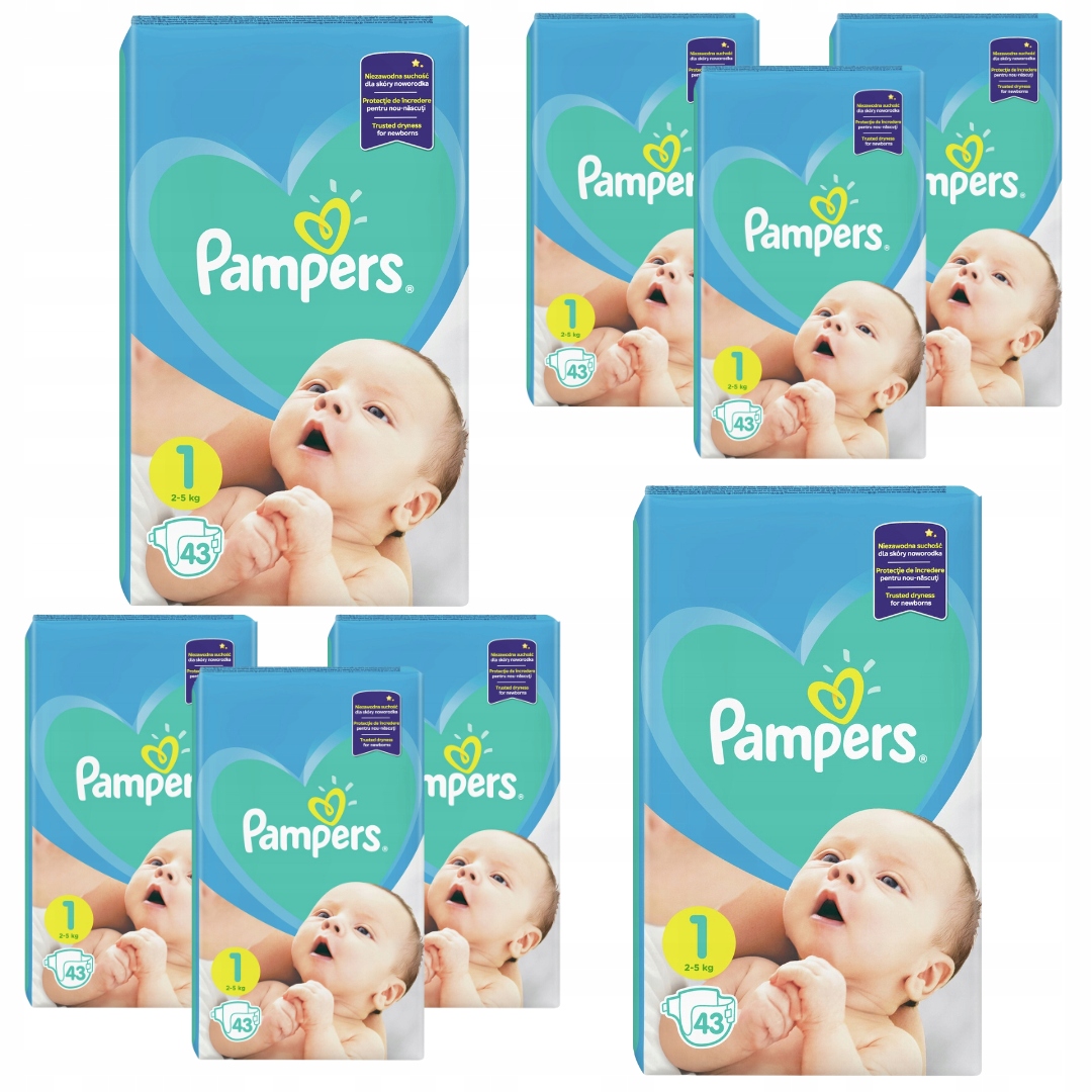 pampers rodzaje opakowań