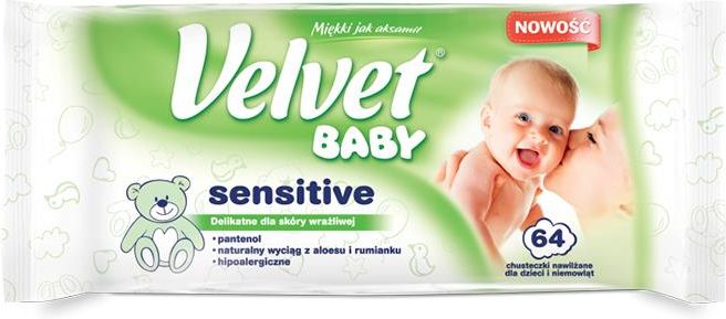 chusteczki nawilżane velvet baby pure opinie