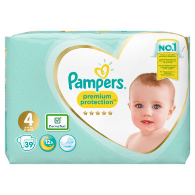 pampers premium protection 4