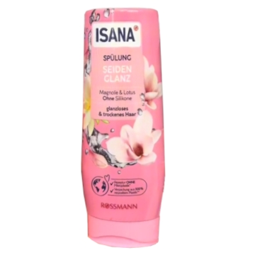 isana odżywka do włosów silky gloss