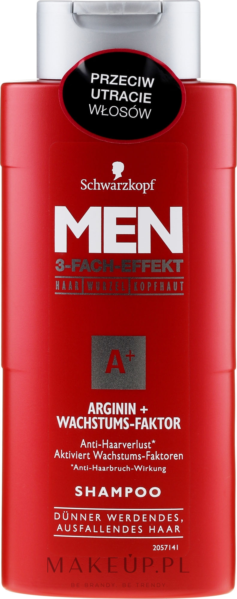 schwarzkopf men 3-fach-effekt szampon do włosów oczyszczający z proteinami