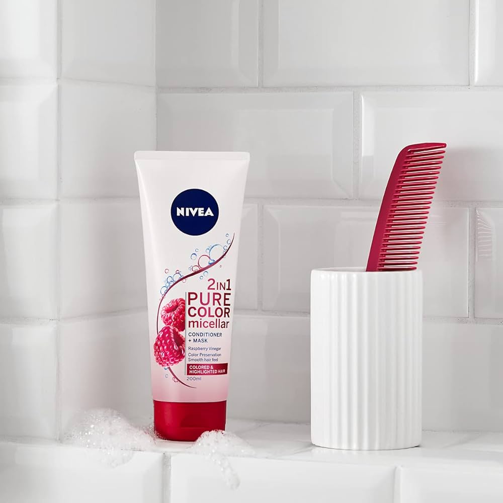 nivea odżywka maska do włosów pure color micellar