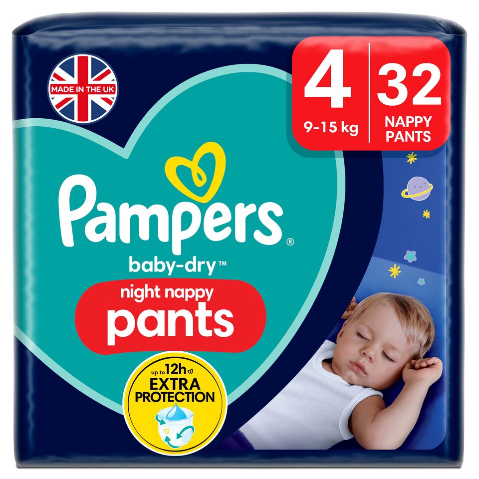 pampers 4 174 szt tesco