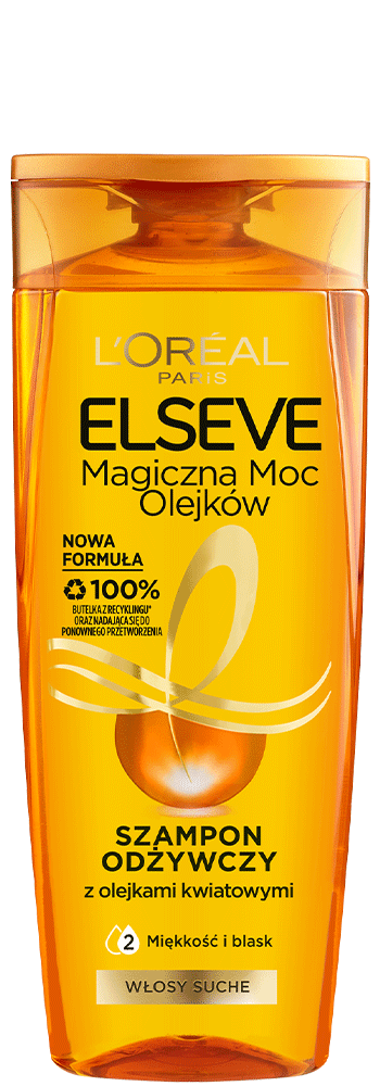 loréal paris elseve magiczna moc olejków odżywczy szampon do włosów