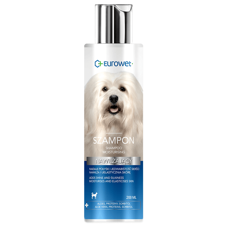 dnawilżający szampon dla psów