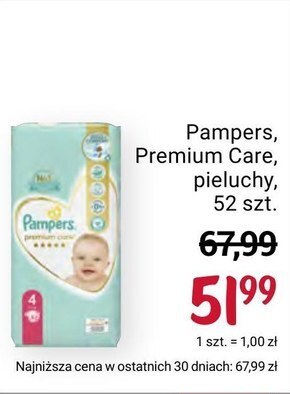 pampers premium care 4 cena rossmann