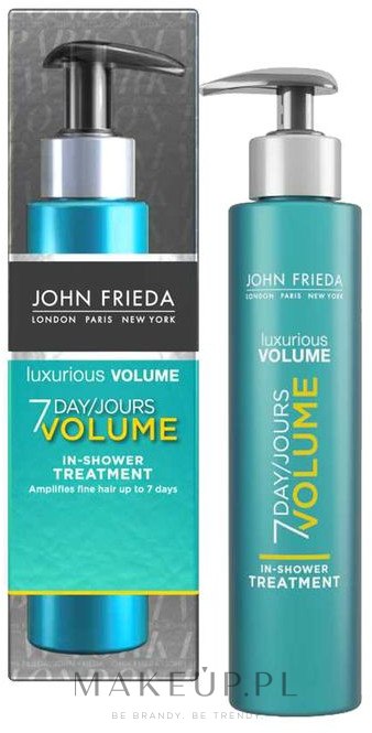 john frieda luxurious volume szampon zwiększający objętość włosów opinie