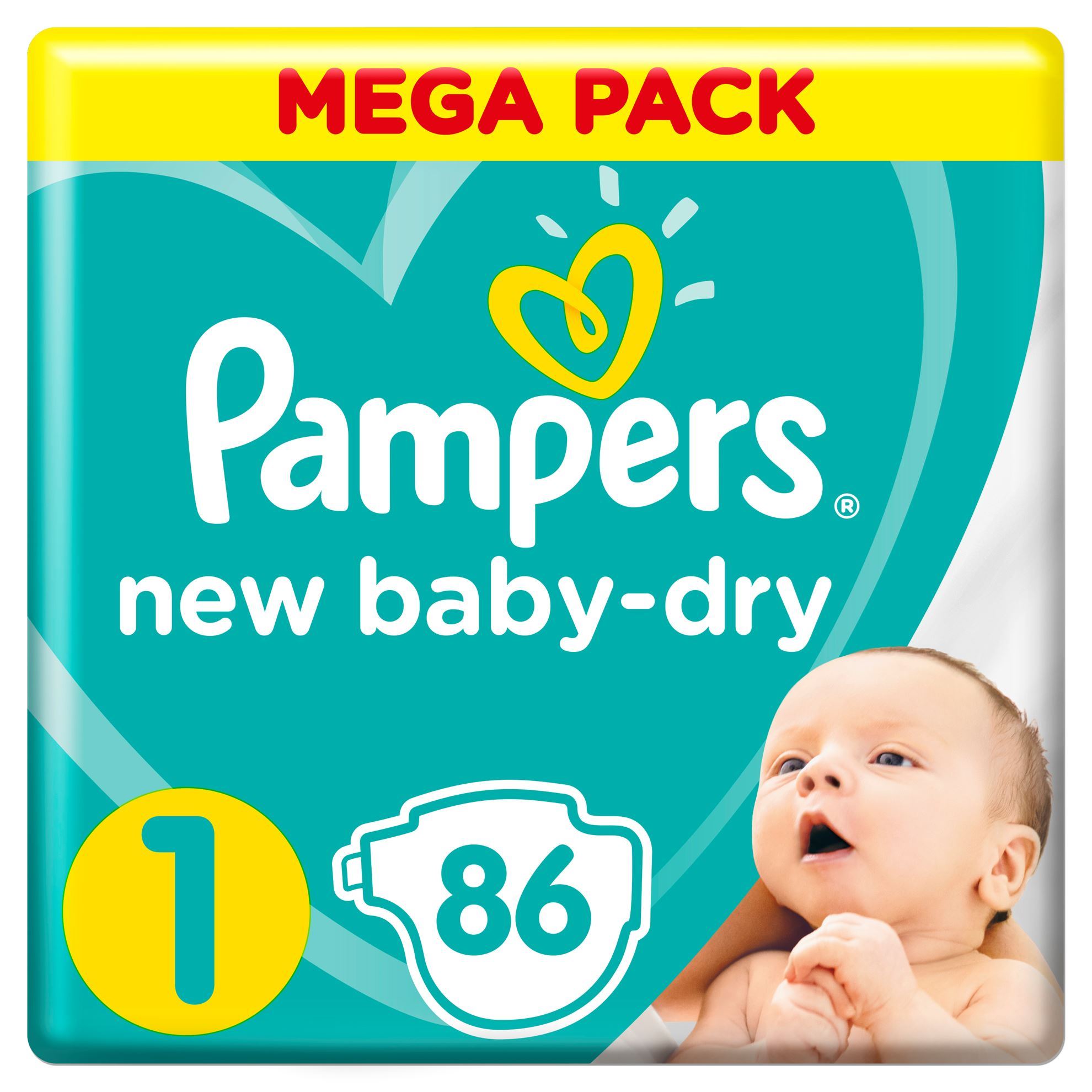 pampers 1 86 szt