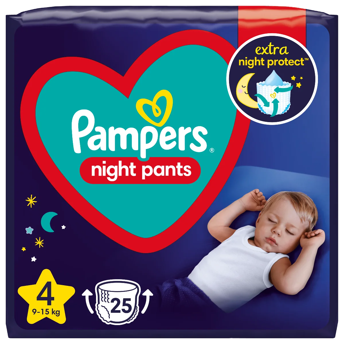 pieluszki pampers night