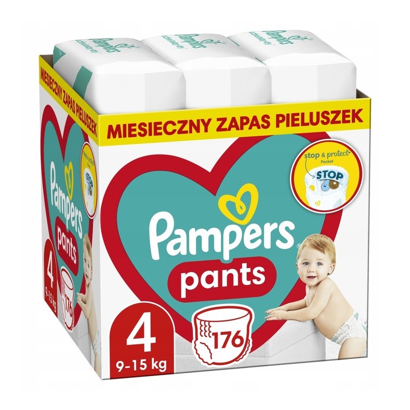 pieluchomajtki pampers 4 dziwne zapięcie z tylu