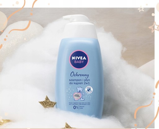 nivea baby lagodny szampon i plyn do kapieli 750ml