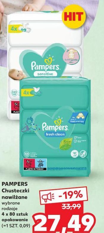 kaufland pampers sensitive