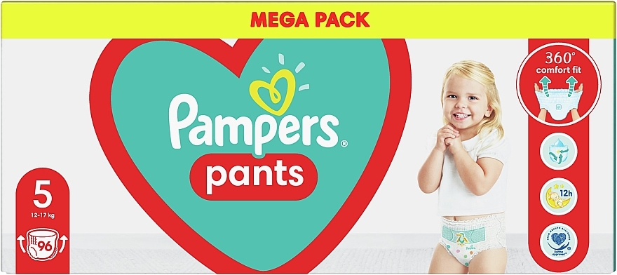 pampers pants 5 96