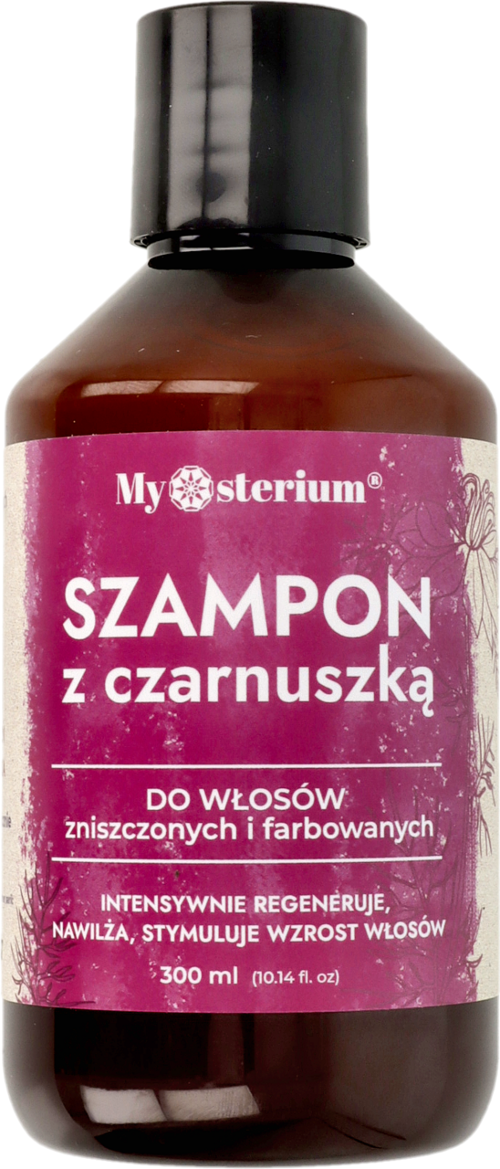 mysterium szampon z czarnuszką do włosów słabych delikatnych i zniszczonych