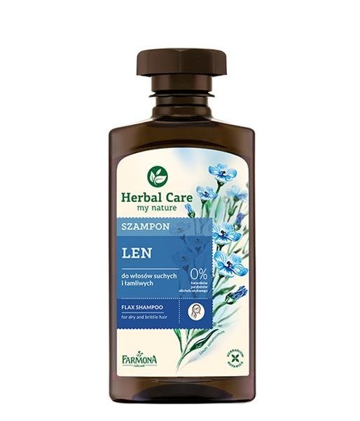 farmona herbal care odżywka do włosów suchych i łamliwych len