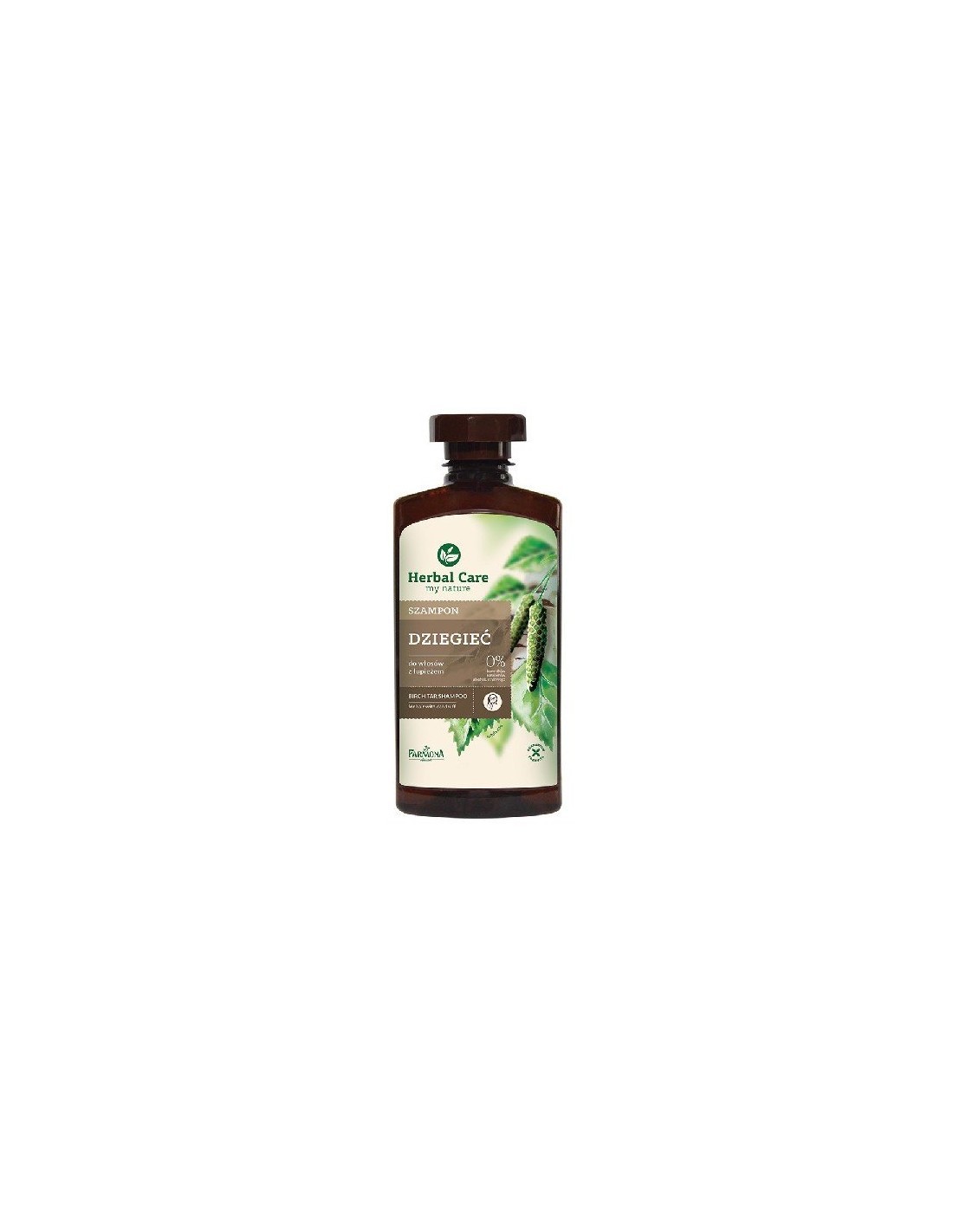 farmona herbal care szampon dziegieć 330ml skład