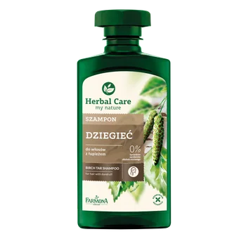 farmona herbal care szampon dziegieć do włosów z łupieżem