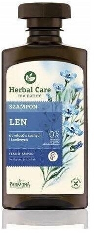 farmona herbal care szampon lniany