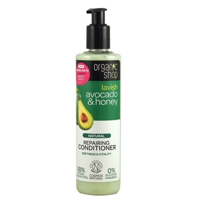 organic shop tantalising szampon do włosów granat & paczula