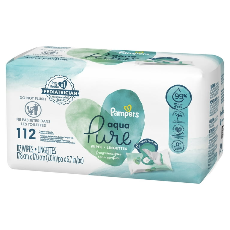 pampers aqua pure eleclerc