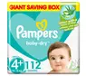 pampers 4 mega box 174