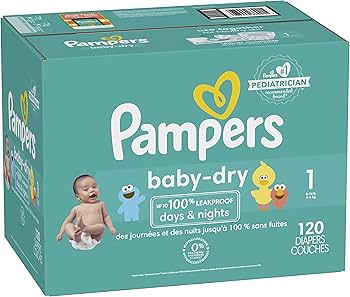 pampers 1 jaka waga