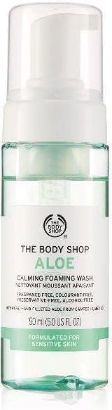 the body shop pianka do mycia twarzy aloes