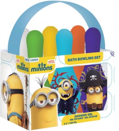 zestaw kręgli minionki 6x żel & szampon 100 ml