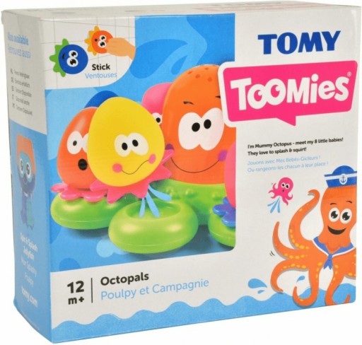 Tomy E2756 Zabawka do kąpieli - ośmiornica