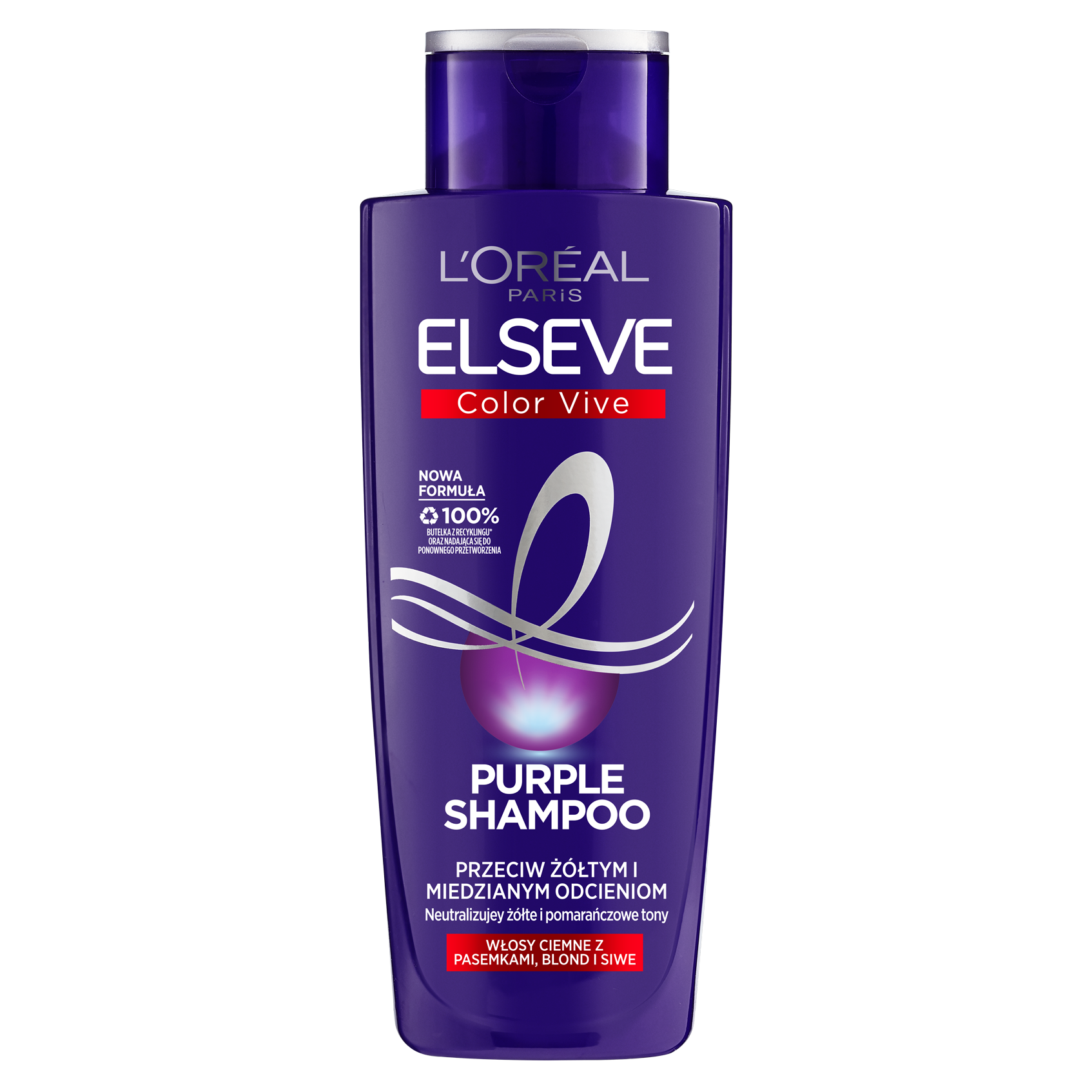 fioletowy szampon z loreal