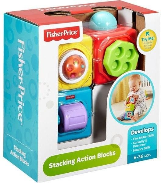 Fisher Price DHW15 Bloki do układania w stosy