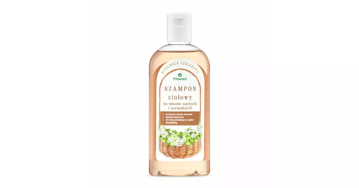 fitomed szampon tradycyjny do włosów tłustych mydlnica lekarska 250ml