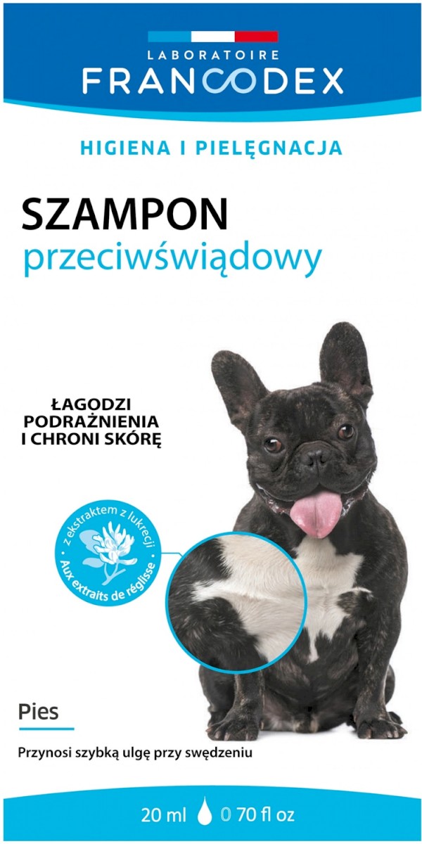 francodex szampon dla psa przeciwświądowy